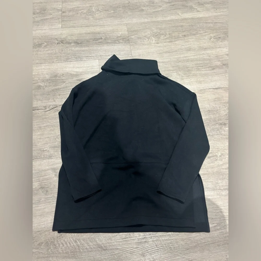 SPANX Airessentials Turtleneck Tunic Very Black Size Extra Small - Picture 2 of 4